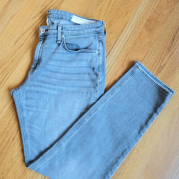 rag & bone Women's Dre Low Rise Slim Boyfriend Jeans, Size 28 - Picture 1 of 9